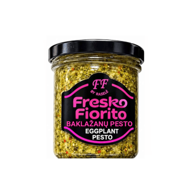 BAKLAŽANŲ pesto (PESTO Į UŽSIENĮ NESIUNČIAME)