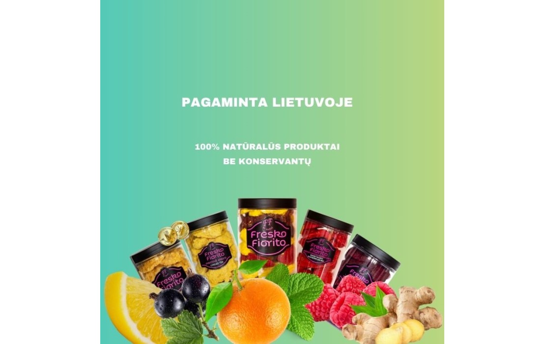 Kodėl verta rinktis liofilizuotus produktus iš Freskofiorito.lt?